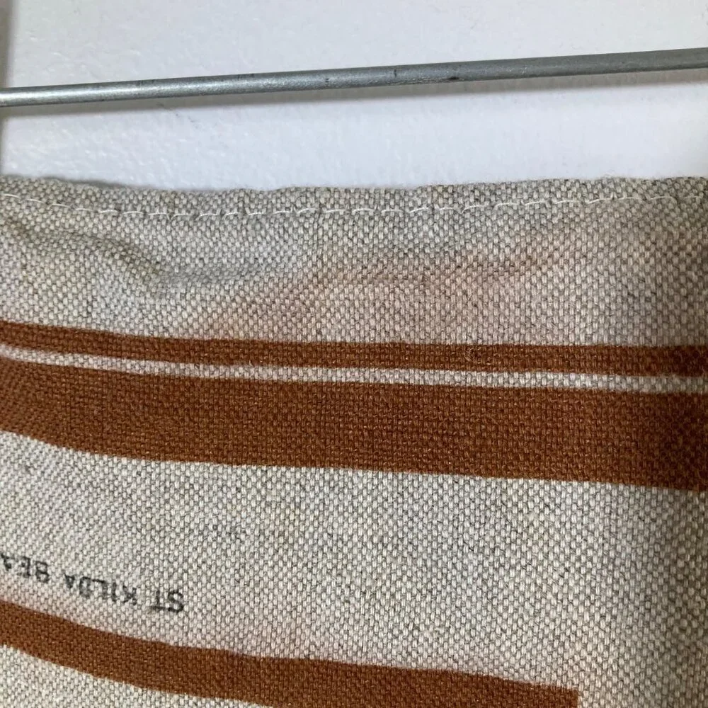Melbourne Australia‎ Linen Tablecloth by Heil Flinders Station More Tan 47 x 50